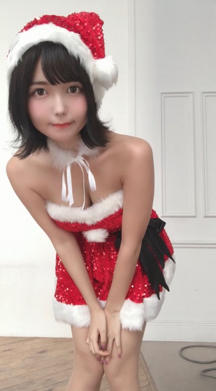 九条ねぎ　サンタガール コスプレ Cute Santa-Girls Cosplay 96