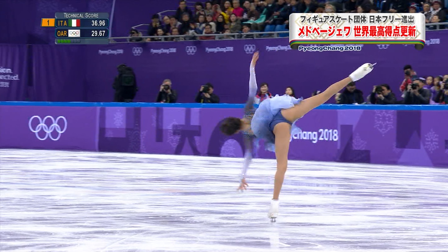 フィギュアスケート平昌オリンピックのお宝エロ画像