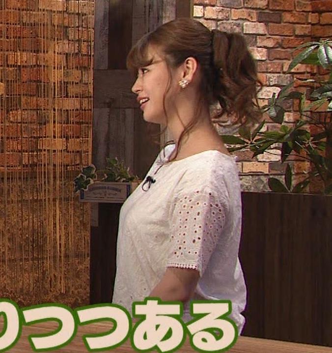 井口綾子　グラビアで話題の巨乳ちゃんがTVに出てたよ。[横乳]キャプ・エロ画像２