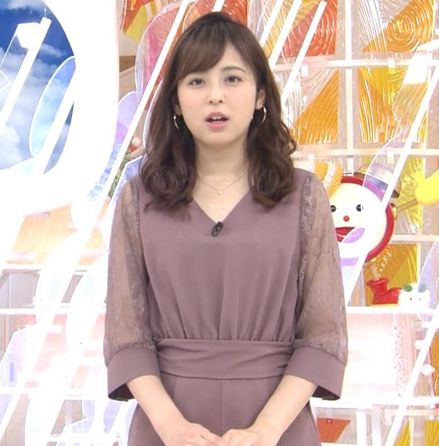 久慈暁子アナ　一応、透けた衣装キャプ・エロ画像