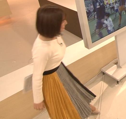 小澤陽子アナ　おっぱいパツパツキャプ・エロ画像
