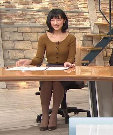 竹内由恵アナ　胸元がエロいキャプ・エロ画像２